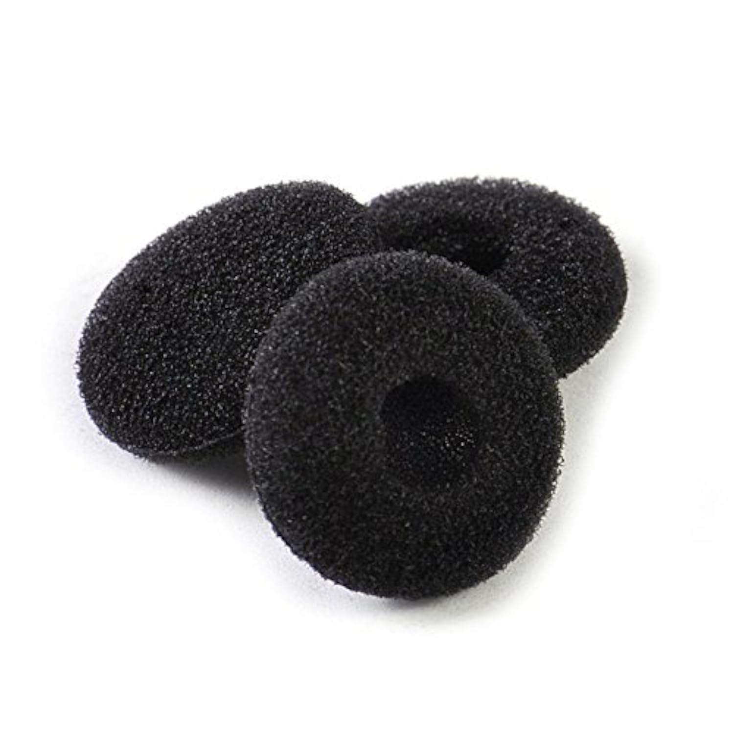 12 Pack(24Pcs) 18Mm Earbud Foam Earpad, Replacement Sponge Covers For Earphone (Black)