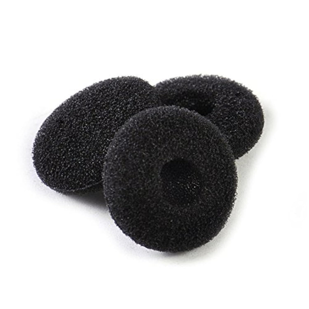 12 Pack(24Pcs) 18Mm Earbud Foam Earpad, Replacement Sponge Covers For Earphone (Black)