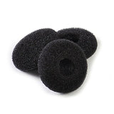 12 Pack(24Pcs) 18Mm Earbud Foam Earpad, Replacement Sponge Covers For Earphone (Black)