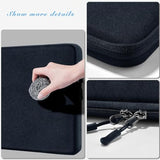 Laptop Case 15.6 Inch Sleeve, Shockproof Protective Water Repellent With Accessory Pocket,Compatible With Mac Pro 16 Inch 2025-2019, Sleeve Bag For Most 15 15.6 16 Notebooks,Black