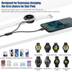 2 In1 Samsung Watch Charger,25W Usb C Fast Charger Compatible With Galaxy Watch 7/6/6 Classic/5 Pro/5/4 /4 Classic/3/Active2/1 And Galaxys24/S23 /S22/21/20 Note/Z Fold 6(5Ft)