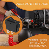 Hy35C 2-Pins Push Button Switch Ac 125/250V 16/12/10A On/Off Rocker Switch Suitable For Household Devices