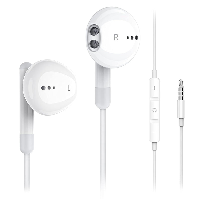 Wired Earbuds With Microphone, Wired Earphones In Ear Headphones Hifi Stereo,