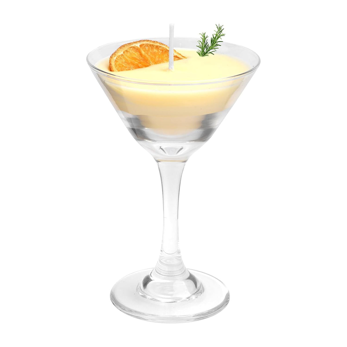 Espresso Martini Candle, Sweet Orange Scented Aromatherapy Cocktail Candles Soy Wax Espresso Martini Ornament Unique Gift For Coffee Lovers Women Christmas Birthday Housewarming Home Bar Decoration