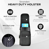Heavy Duty Holster For Samsung Galaxy A17, A16, A15, A14, A13, A36, A35, A32, A73 5G, A72, A71, A55, A54, A53, A42, A23, A03S Xcover6 Pro, Lg Stylo 6, K62, Moto G, G22, G84 (Fits Armor Case)