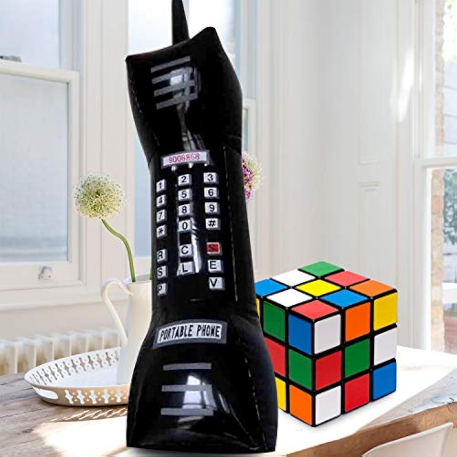 3 Pieces Inflatable Mobile Phone Inflatable 80'S Retro Mobile Phone Fo