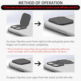 iPhone 13 and iPhone 13 Mini Privacy Cover with Front Camera Protection, 2-Pack