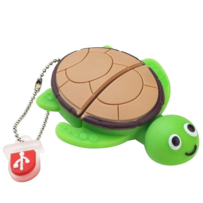 Cute Turtle Flash Drive 32Gb Cartoon Sea Animal Thumb Drive Character Computer