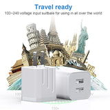 Usb Wall Charger, [Mfi Certified] Iphone Charger Lightning Cable 6Ft(4Pack) Fast Charging Data Sync Cords Dual Port Usb Plug Compatible With Iphone 12/Mini/Pro/Max/11/Pro/Xs/Xr/X/8/7/Plus