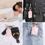 Portable Wireless Charger For Apple Watch Series 10/9/8/Uitra/7/6/5/4/3/2/Se, Compact Magnetic Iwatch Charger 1000Mah Power Bank Travel Keychain Style Gift For Mother Girl Birthday-Pink