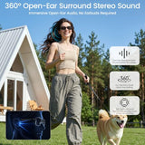 Aviator Smart Glasses for Men & Women, Audio Bluetooth Glasses, Wear Induction Power On/Off, Touch Control, Photochromic Lens, Smart Sunglasses,