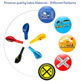 52pcs Railroad Crossing Train Balloons Set with Ribbon for Kids Birthday Baby Shower Party