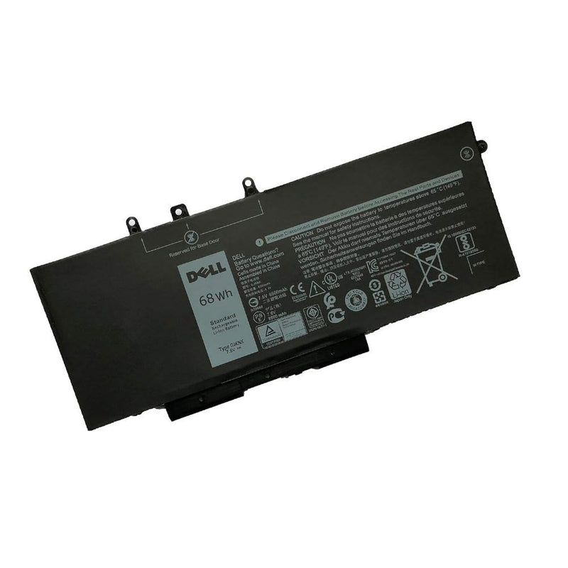 Dell Gjknx 7.6V 68Wh 4-Cell Notebook Battery For Dell Latitude Latitude 5280 5