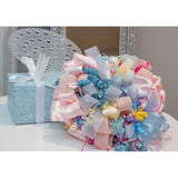 Ribbon Craft & Keepsake Bouquet - Bridal Shower Ribbon Bouquet For Wedding Rehearsal, Bridesmaid & Maid Of Honor Gift, Diy Bridal Shower Tradition & Keepsake Decoration