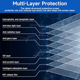 2 Pack 15.6 Inch Anti Blue Light Screen Protector