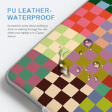 Laptop Sleeve 13 Inch For Macbook Air 13-13.6 Inch, Cute Laptop Case For Macbook Pro 13 Inch 14 Inch, Slim Protective Travel Carrying Case Sleeve For 14 Inch Chromebook, Hp, Dell, Checker