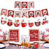 Pre-Strung Hot Cocoa Bar Decorations Hot Cocoa Bar Party Supplies