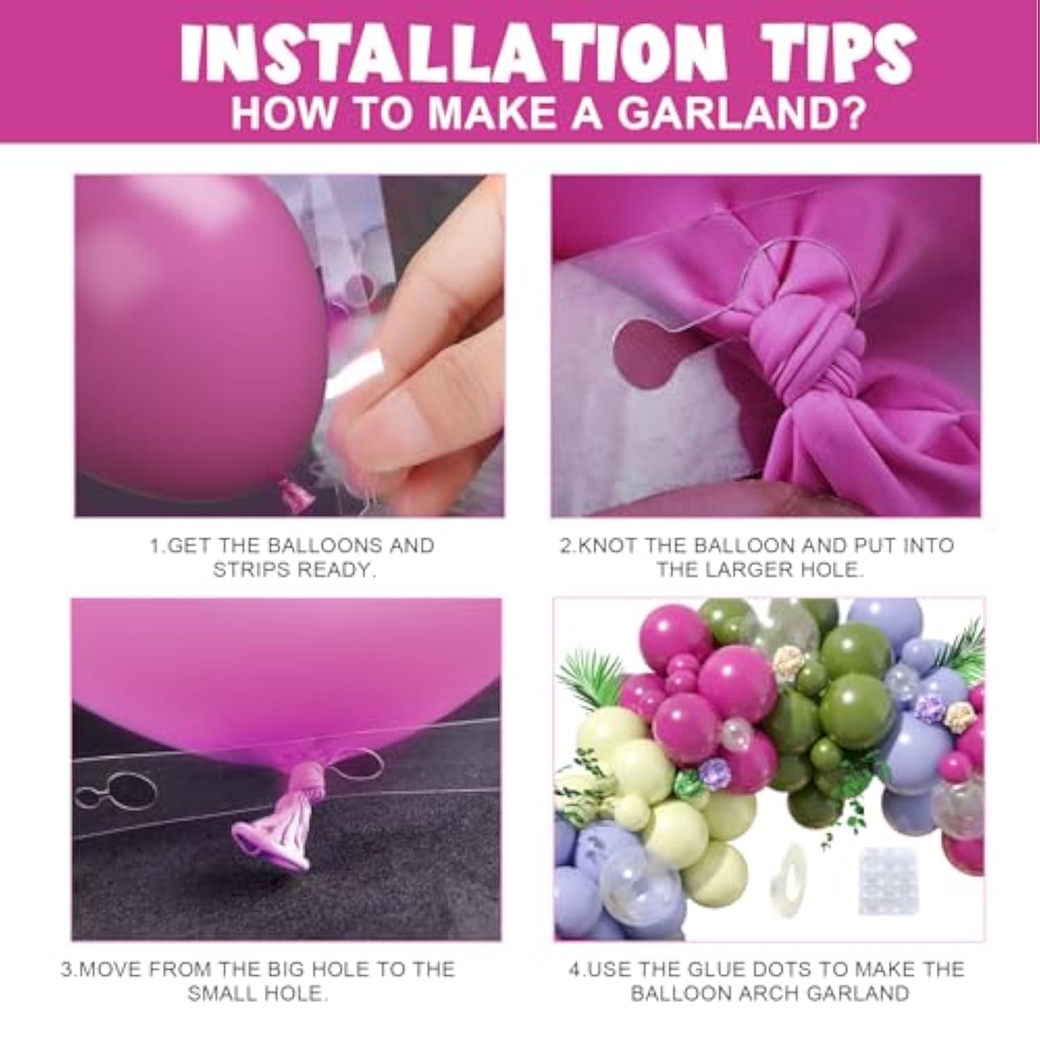 Green Pink Balloons Garland Arch Kit, 125Pcs Retro Peach Pink Green Balloons Arch, Macaron Purple Yellow Balloon For Flower Theme Wedding Bridal Shower Birthday Baby Shower Party Decoration