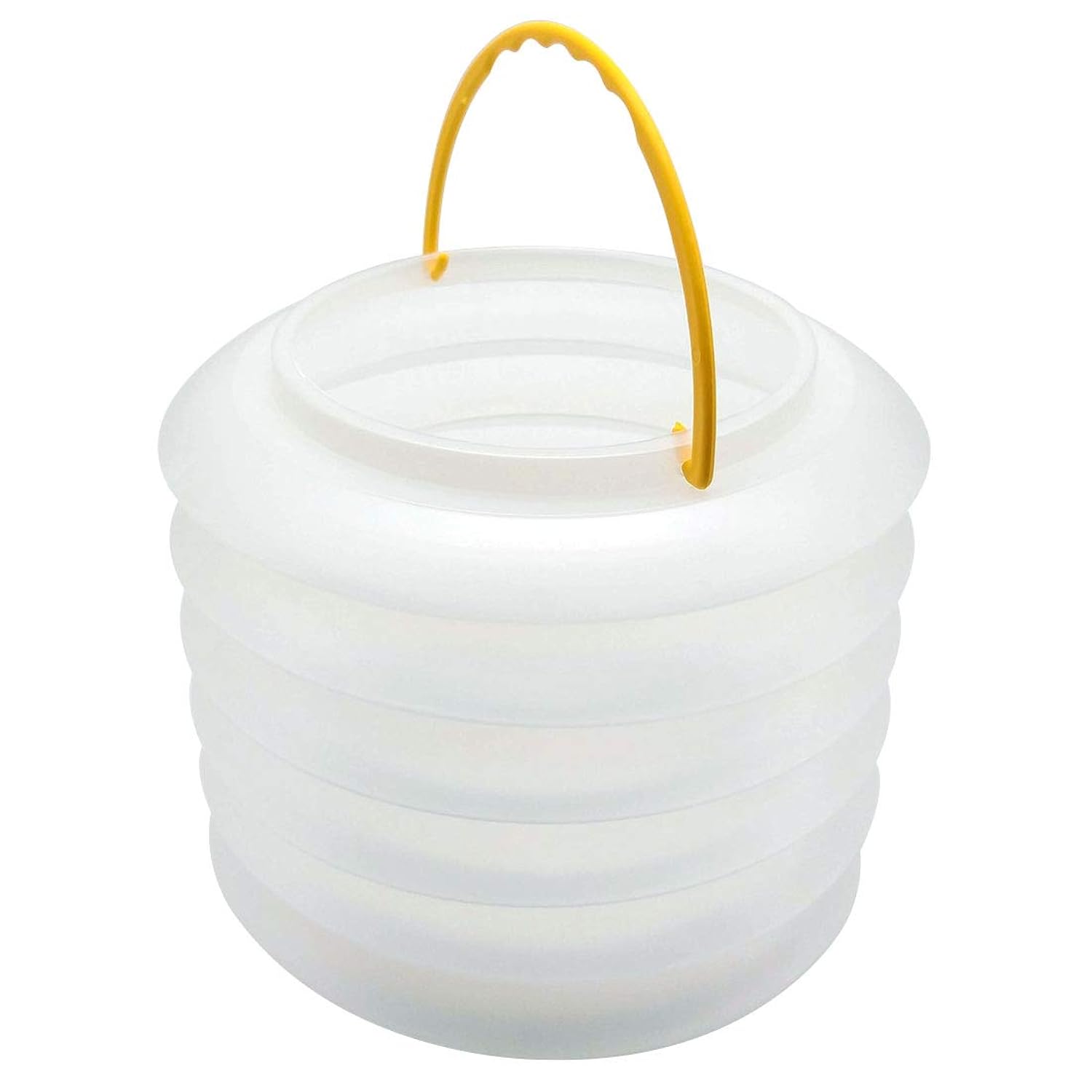 Portable Transparent Plastic Drawing Wash Brush Water Barrel Telescopic For Acrylic Oil Watercolor Painting Bucket