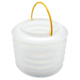 Portable Transparent Plastic Drawing Wash Brush Water Barrel Telescopic For Acrylic Oil Watercolor Painting Bucket