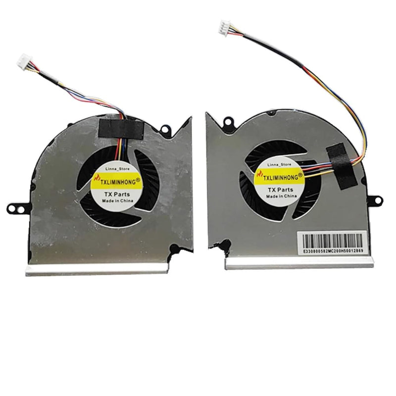 New Compatible Cpu And Gpu Cooling Fan For Msi Ge63 Gl63 Gv63 Gp63 Gp73 Ge73 G