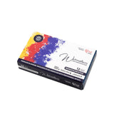 Monopigmented Professional Watercolor Paint Set, 12 Water Colors Of 2.5 Ml, High Lightfastness Paints Kit For Artists, Adult, Lightweight And Portable Metal Case