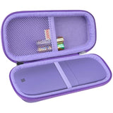Protective Carrying Case Replacement For Microsoft Arc Touch Wireless Mouse Hard Eva Shockproof Travel Storage Pouch Cover Bag, Lilac