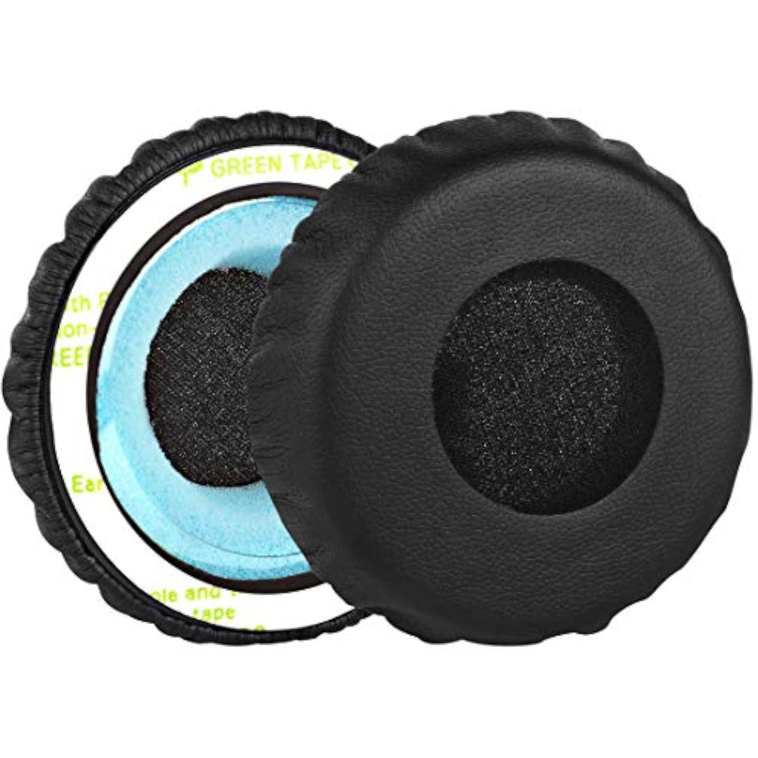 Geekria QuickFit Replacement Ear Pads for Sony MDR-XB400 Headphones Ear Cushions, Repair Parts (Black)