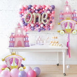 Castle Foil Carriage Balloons Princess Baby Shower Birthday Party Decorations