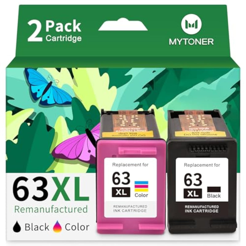 Remanufactured 63Xl Ink Replacement For Hp Officejet 3830