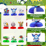 9Pcs Soccer Party Decorations,Soccer Table Decorations Centerprise