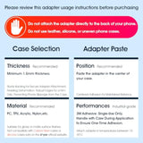 Phone Silicone Adapter - Quick Install, Secure Connection, Durable Design - Compatible With C-Series?1St Or 2Nd Generation? All Mounts