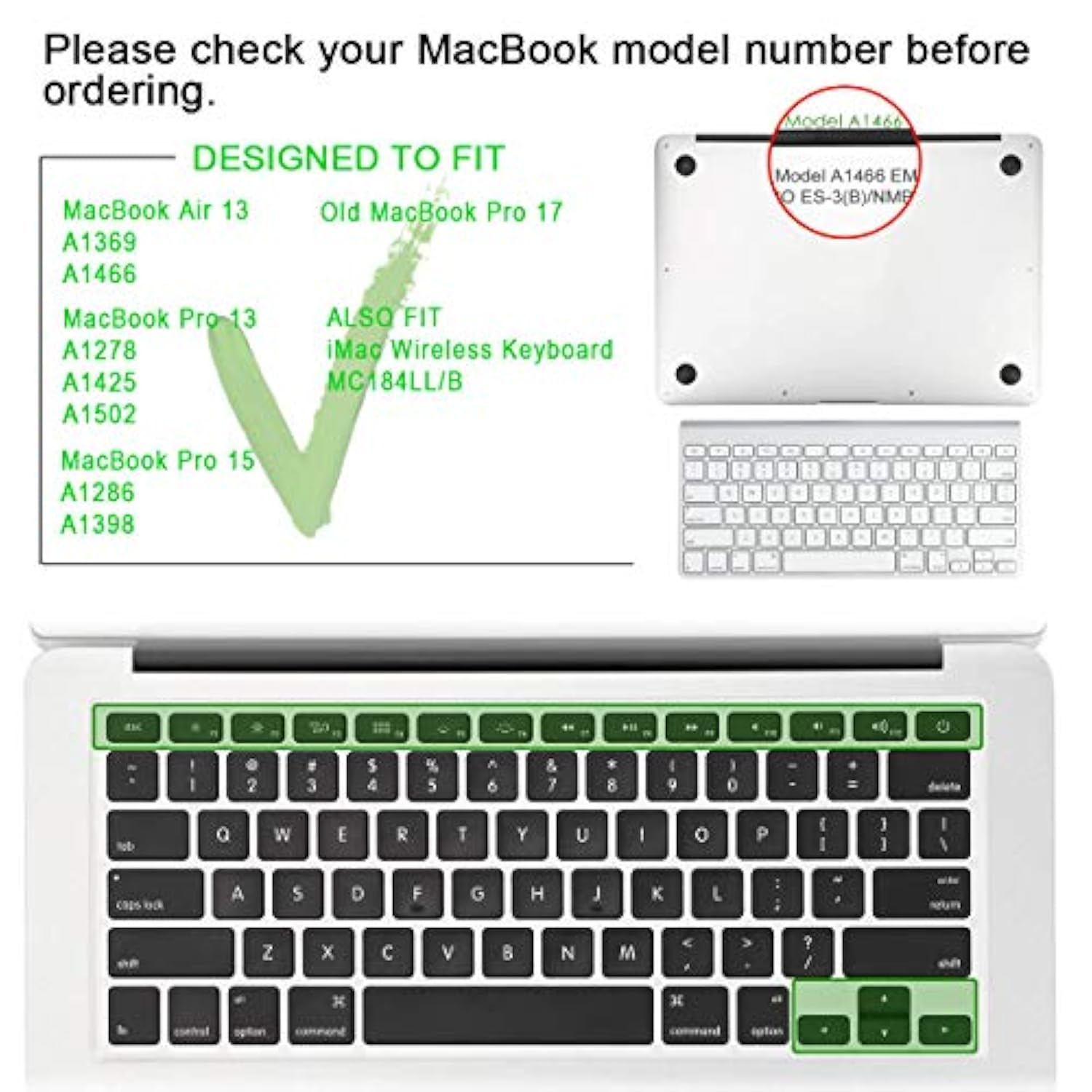 Korean Language Silicone Keyboard Cover Skin For Macbook Pro 13" 15" 17" (2015