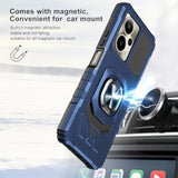 Cricket Outlast 5G AT&T Motivate Pro 5G Case with Screen Protector Blue