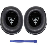 For Turtle Beach Xo 7 Ear Pads Replacement Protein Leather Memory Foam Earpads Ear Cushion Muffs Compatible With Turtle Beach Ear Force Xo Seven Xo 7 Xo7 Gaming Headset Xbox One - Black