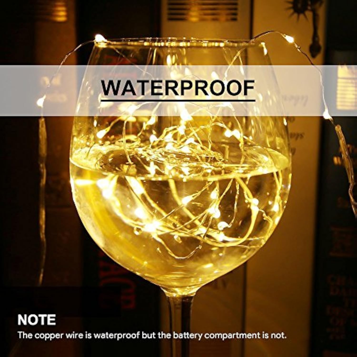 3 Pack Rechargeable String Fairy Lights 10Ft 30 Led, 4 Modes Copper Wire Christmas Starry Lighting, Waterproof Micro Fir