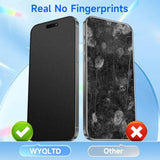 2 Pack For Iphone 16 Pro Max Matte Screen Protector Glass, Anti Glare, Anti Fingerprint, Shatterproof Sensitive Touch Quick Installation (Not Compatible For Iphone 16 Pro)