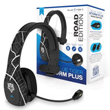 Storm Plus Road Edition-Premium Trucker Bluetooth 5.2 Headset-Wireless Noise Canceling Mono Headset with Mic-High-Fidelity Sound,45-Hour Talk Time,