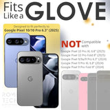 Designed For Google Pixel 10/ Pixel 10 Pro Case With Belt Clip Holster & Kickstand, Screenless Protective Dual-Layer Shockproof Phone Case - Black