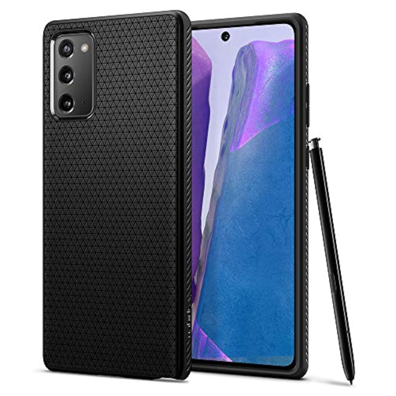 Spigen Liquid Air Designed for Samsung Galaxy Note 20 5G Case (2020) - Matte Black
