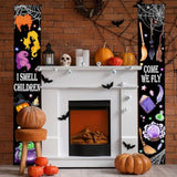 Halloween Outdoor Banner Hocus Pocus Porch Sign 71x12 Inch Front Door Party Decor