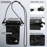 Faraday Bag for Phone, Signal Blocking Pouch, RFID Blocking Bag for Cell Phone & Key Fob, GPS WiFi Bluetooth Cellular Signal Shielding Case, Travel