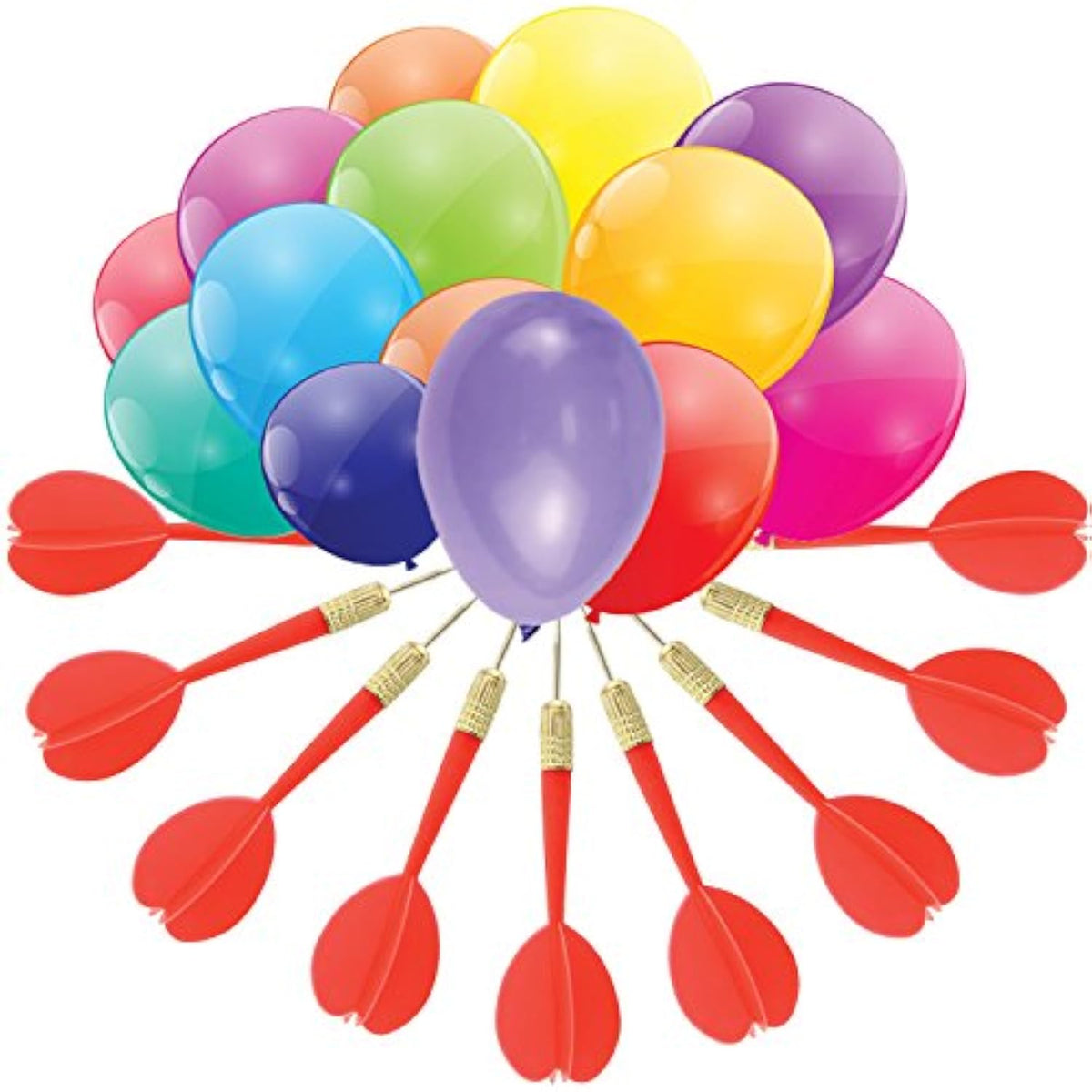 Jumbo Dart Balloon Game Set – 144 Balloons & 11 Darts for Outdoor Fun