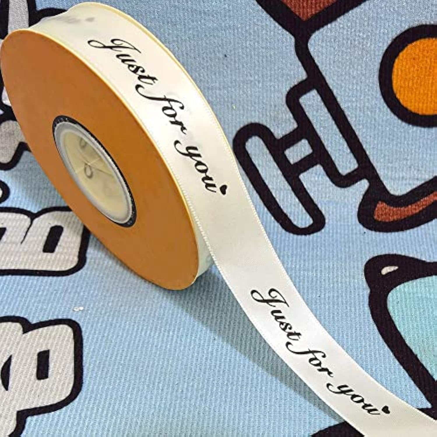 Just For You Ribbon Satin Ribbon Wedding Christmas Valentin'S Day Gift