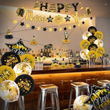 Happy New Year 2026 Party Decorations Banner Garland Balloons Centerpieces