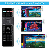 Replacement Remote for Vizio Smart TV XRT-122 D/E Series 24–70 Inch