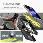 Spigen Tough Armor Designed for Pixel 9 Pro XL Case (2024) [Military-Grade Protection] [Kickstand] - Black