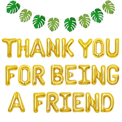 Thank You for Being a Friend Balloons Friendship Party Decorations