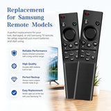 [2 Pack] Universal Replacement for  TV Remote Control, Compatible with All  Smart TV, QLED, 4K, 8K, Frame, Curved, LED, LCD HDTV