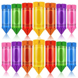 14 Pcs Back To School Hanging Decorations Crayon Hanging Honeycomb Tissue Paper Crayon Lanterns Ceiling Party Decorations For Classroom First Day Of School Party Supplies